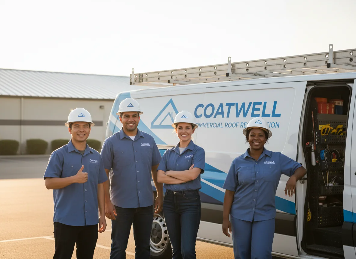 Commercial roof coating company in Miller, MO